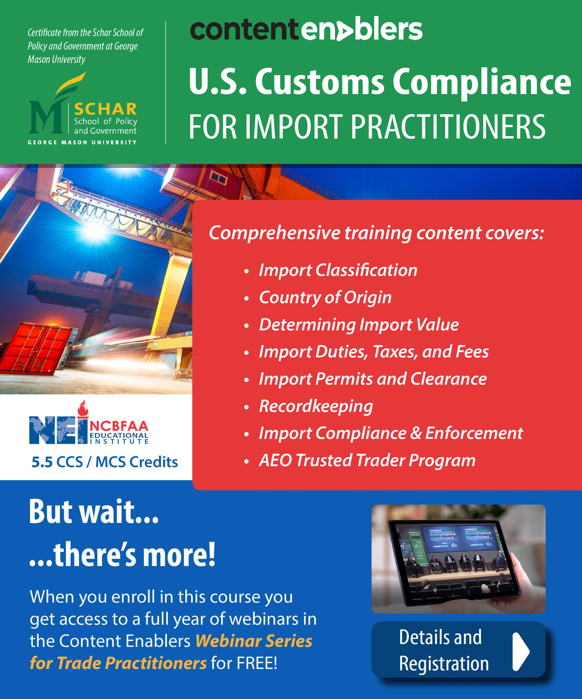 Customs Compliance for Practitioners_NEI Credits_Aug 2023