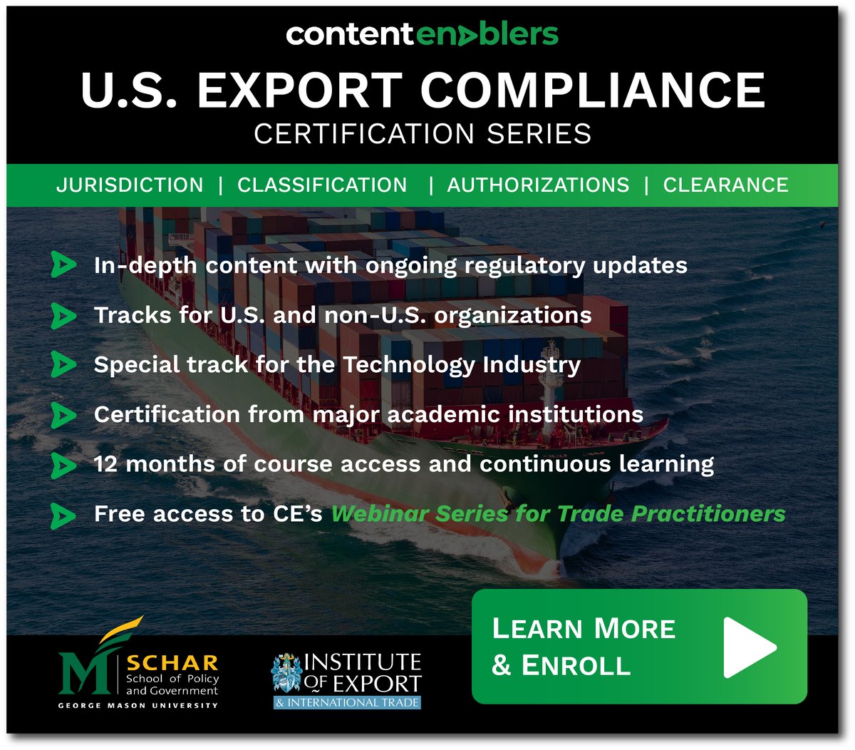 Export Compliance Certification Series