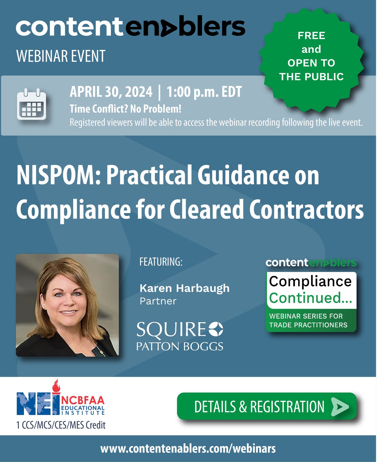 Social Media APR 30 2024 NISPOM