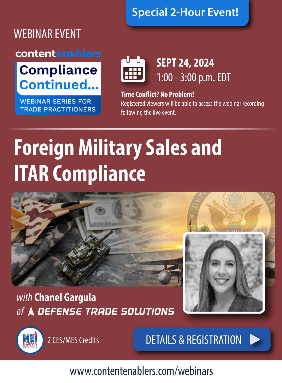 Social Media SEP 24 2024 FMS and ITAR Compliance Webinar