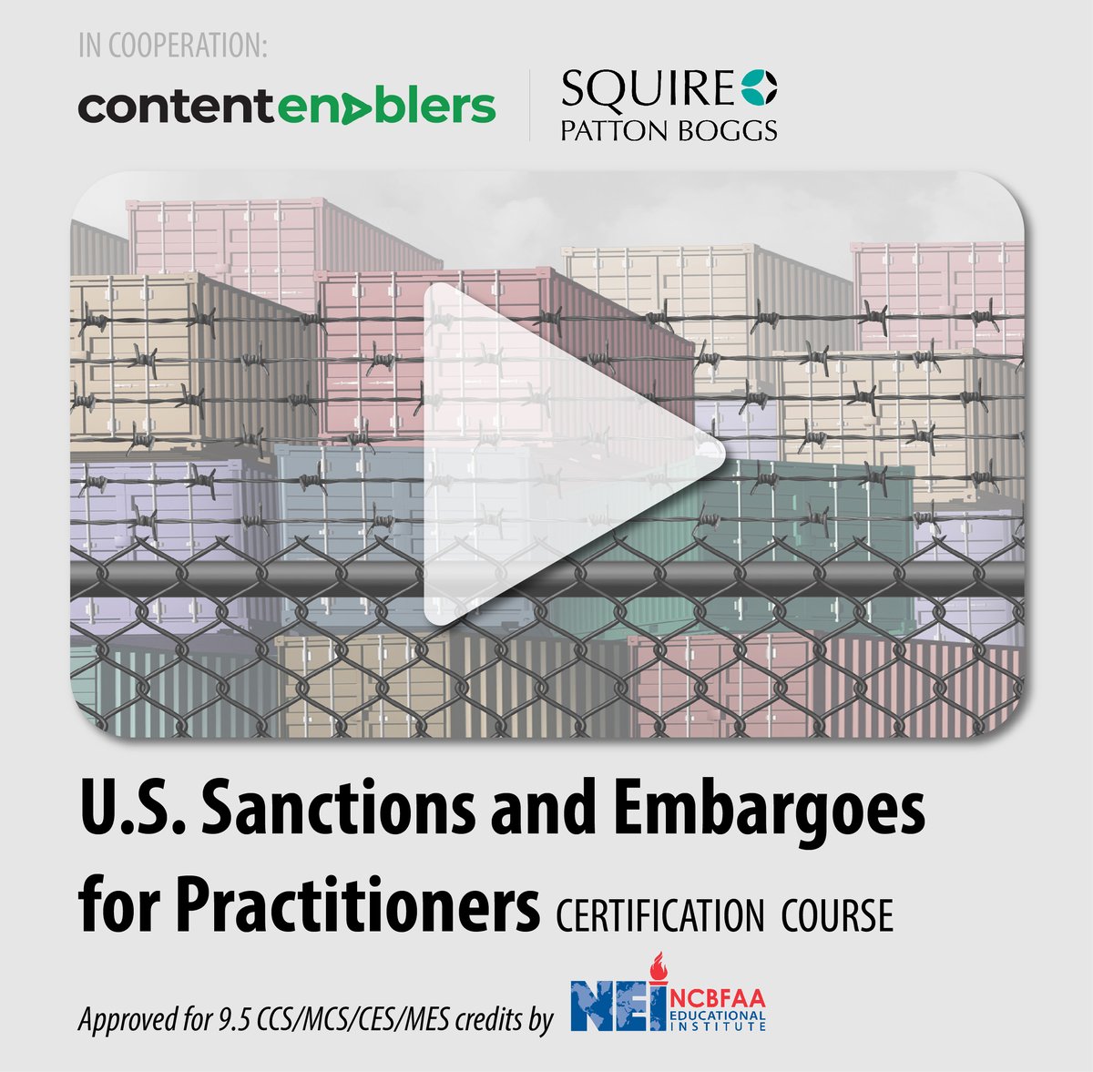 US Sanctions and Embargoes for Practitioners Course with NEI Credits