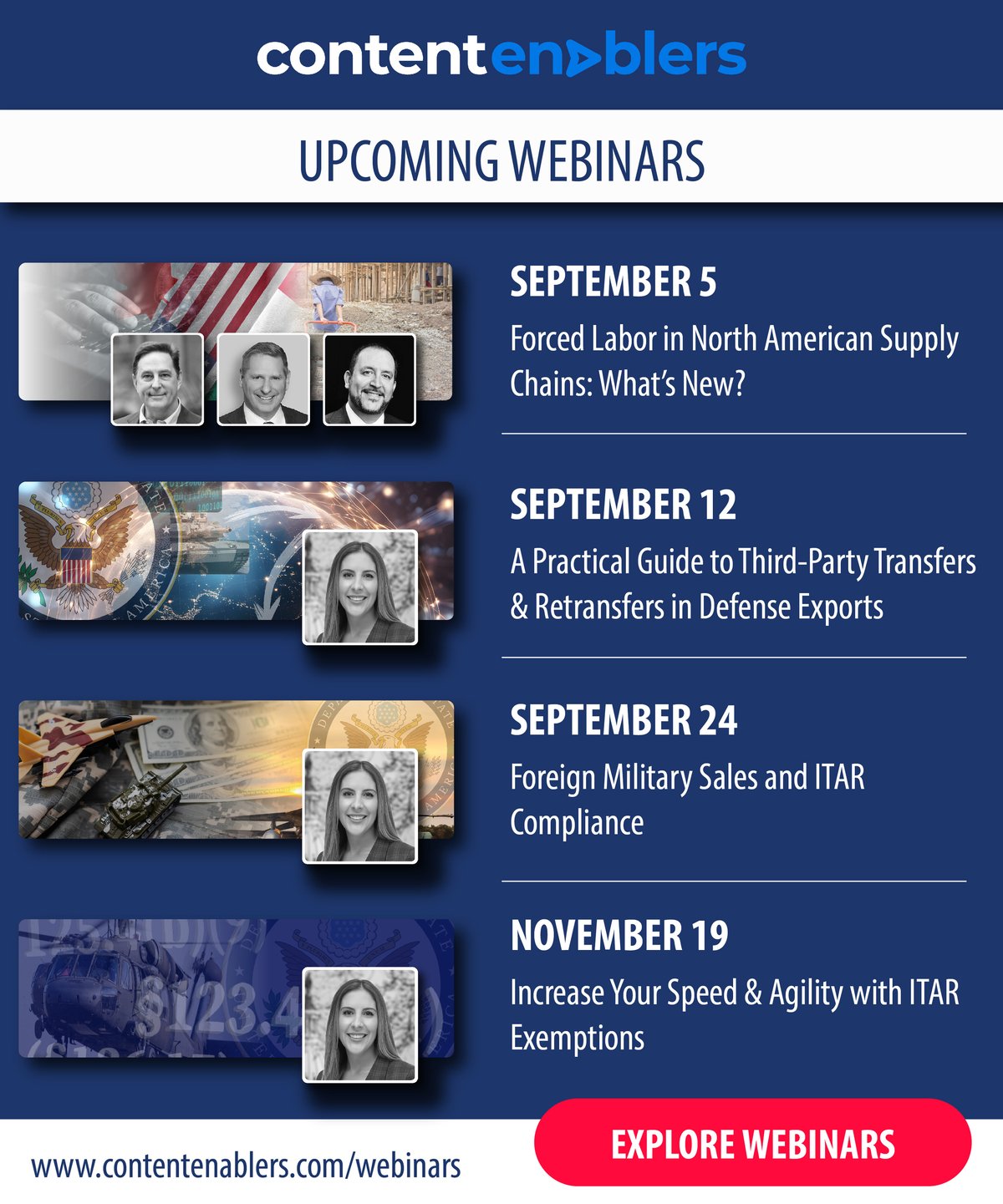 Webinar Schedule - August 2024-2